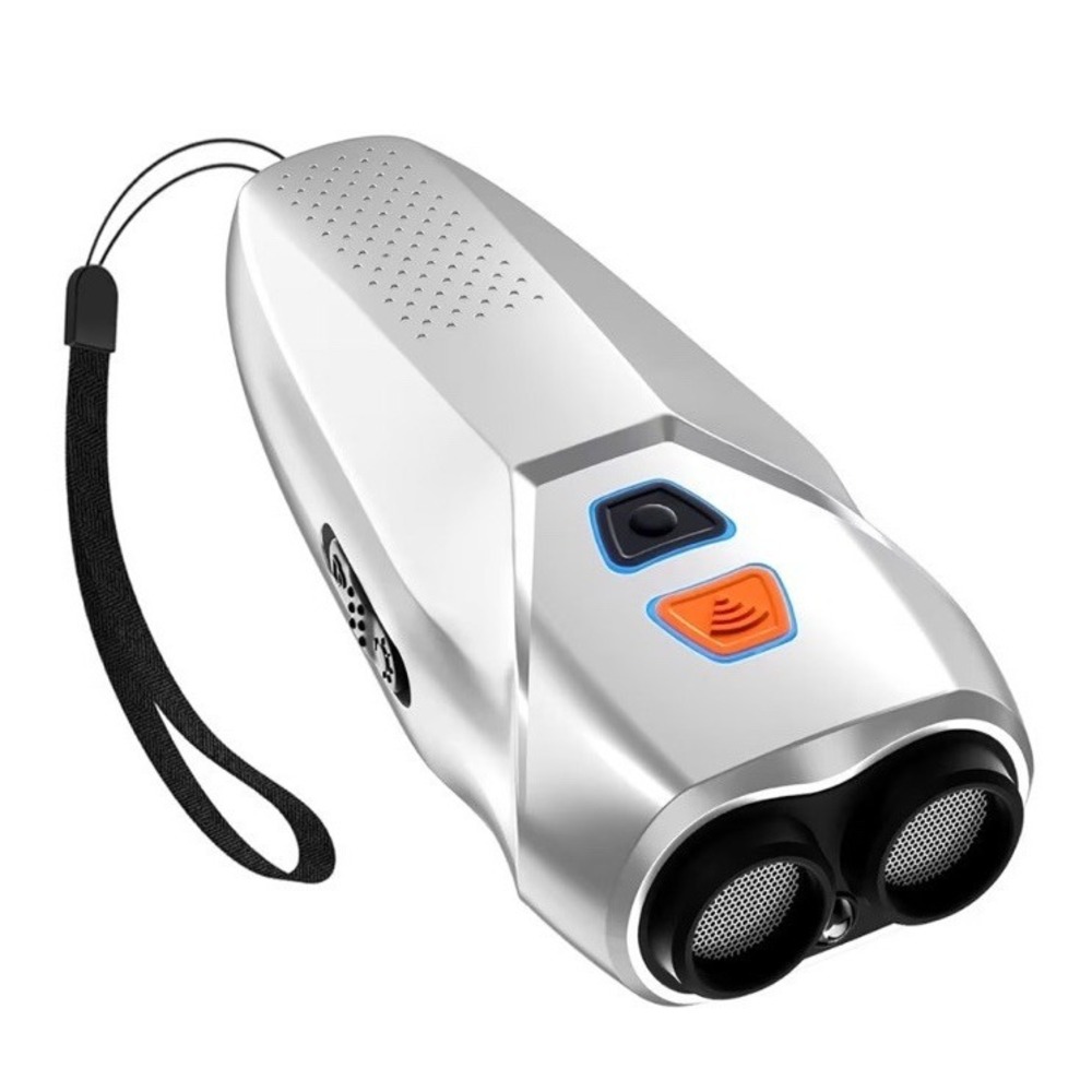 Ultrasonic Dog Barking Deterrent Trainer LED Rechargeable Open Box